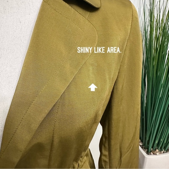 Akris Punto Blazer Jacket Drawstring Tie Waist SZ 8
Olive Old Money Luxury READ - Picture 4 of 11